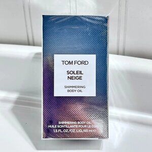 New Sealed TOM FORD Soleil Neige Perfumed Shimmering Body Oil~1.5 oz/45ml